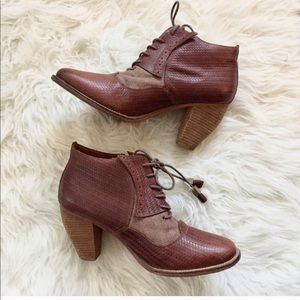 Oxford Bootie 🌿 British luxury designer J Shoes